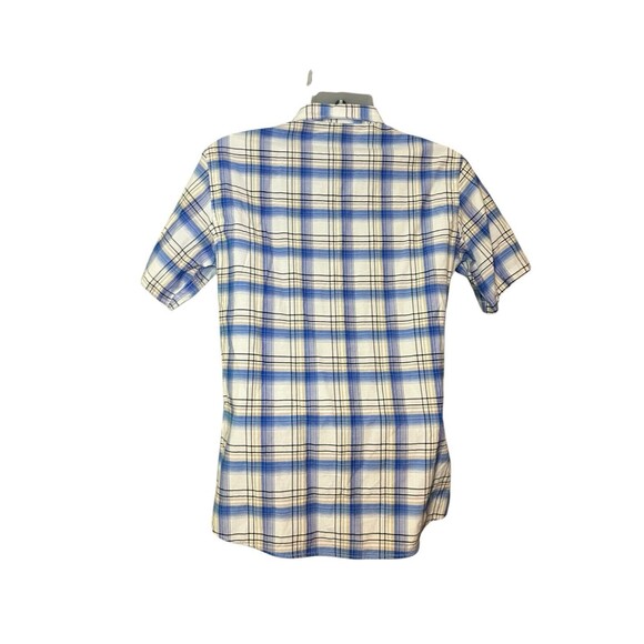 Vese Brand Short Sleeve Casual Button Down Shirt Size Medium - Picture 3 of 4